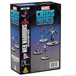 Atomic Mass Games Pack d'affiliation Web Warriors : Protocole Marvel Crisis | Jeu de Figurines | À partir de 14 Ans | 2 Joueurs et Plus | 45 Minutes de Temps de Jeu