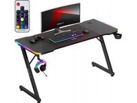 Huzaro Desk Huzaro Hero 3.3 Rgb Led Computer Gaming Desk + Xxl Pad