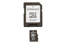 Intenso Premium - flash-minneskort - 16 GB - microSDHC UHS-I