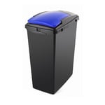 Addis - 40L Recycling Bin With Blue Lid