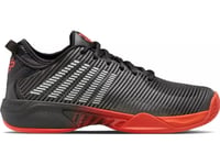 K-Swiss Tennis Shoes For Men K-Swiss Hypercourt Supreme 061 Black/Red, Uk12 Eu47