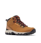 Columbia Men's Newton Ridge Plus Ii Waterproof Omni-Heat Hiking Shoe, 2024 Elk/Spice, 7.5