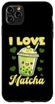 iPhone 11 Pro Max Matcha Green Tea Latte I Love Matcha Case