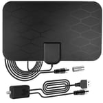 Antenne intérieure de la DVB-T2 TV de Digital 3000 Miles Range 4K 8k HDTV 1080p Récepteur Amplificateur Booster pour antenne de voiture de boîte de télévision 2023