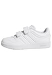 adidas Hoops 4.0 Shoes Chaussures, FTWR White/FTWR White/Core Black, 29 EU