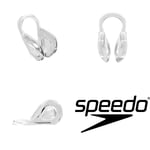 NEW SPEEDO CLEAR BIOFUSE AQUATIC NOSE CLIP & CASE FOR SWIMMING FREE UK P&P!!