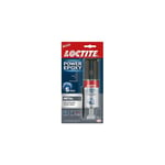 Loctite - Colle Epoxy liquide spéciale Metal, Colle epoxy bi-composante couleur métal, Colle forte et rapide pour métaux et autres matériaux, colle