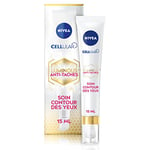 NIVEA Luminous 630 Soin des yeux (1 x 15 ml), Soin anti taches contour de l’œil, Soin anti-âge contour des yeux pour tous types de peaux