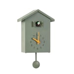 GaoF Horloge à Coucou Moderne, Horloge Murale Design inspirée du Carillon de Chant d'oiseau pour la décoration de la Maison de Bureau de Cuisine de Chambre d'enfants de Salon, Blanc