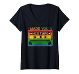 Womens I Love The 80s Men Women Kids 70's 80's Party Retro Costume V-Neck T-Shirt