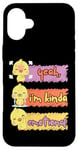 Coque pour iPhone 16 Plus Yeah I'm Kinda Emotional Duck Kids Funny Emotional Chicken