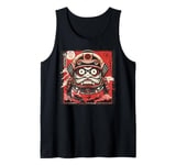 Daruma Doll Japan Japanese Art Samurai Ukiyo-e Vintage Tank Top