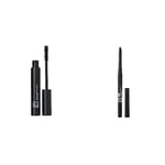 3INA MAKEUP - The 24h Level Up Mascara Waterproof 900 + The 24h Automatic Eye Pencil 900 - Noir - Long Cils - Définition Extrême - Crayon Yeux Automatique - Longue tenue - Vegan - Cruelty Free