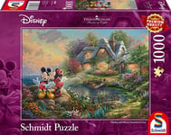 Schmidt Spiele Disney Sweethearts Mickey & Minnie, 1000 Styck, Tecknade Serier