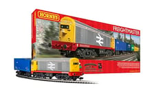 Hornby Train Set - R1272M Freightmaster Train Set Analogue OO Gauge Locomotives Model Railway Train Sets, Starter Electric Model Train Kits - Steam Engine Model Building Kits, 1:76 Scale Model Gifts