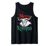 Merry Krampus Christmas Ugly Monster Men Women Kids Funny Tank Top