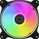 Coolermaster MasterFan MF140 Halo2 RGB PWM-fläkt