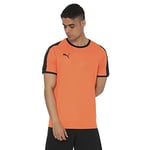 PUMA Homme Liga Jersey T shirt, Golden Poppy-puma Black, XL EU