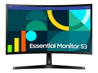 Samsung S24d366gau - S36gd Series - Led-Skärm - Böjd - 24" - 1920 X 1080 Full Hd (1080P) @ 100 Hz - Va - 250 Cd/M² - 3000:1 - 4 Ms - Hdmi, Vga - Svart