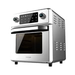 Cecotec Four à air chaud Bake&Fry Touch. 14-25-30 litres, convection, écran tactile (14 litres) (14 L, Acier)