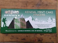 Kendal Mint Cake Romney's Kendal Mintcake Fingers Trio Selection Box  250g