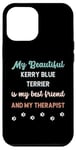 iPhone 12 Pro Max Kerry Blue Terrier Dog Dad Mom Friend And Therapist Case