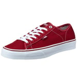 Vans Ferris, Men's Low-Top Trainers, Red/White, 6 UK