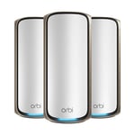 Netgear Orbi 970 WiFi 7 Mesh system 3-Pack (RBE973S) - White