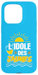 Coque pour iPhone 15 Pro L'idole des Jaunes Humour Fleur d'Anis Apéro Pastaga