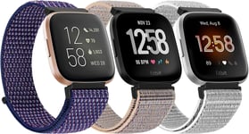 YCHDDER Nylon Straps Compatible with Fitbit Versa 2 Strap/Fitbit Versa Strap/Fit