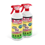 Lot de 2L Bloq'Insect Barrage aux insectes Pulvérisateur anti insecte intérieur