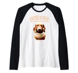 Funny dachshund wiener weiner dog sometimes hard to handle Raglan Baseball Tee