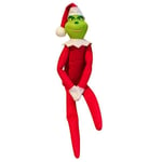 Julgranspynt Grinch Elf Plyschdocka Julgran Hängande Dekoration Red