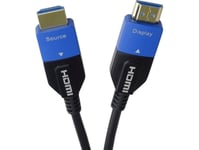 Kabel Premiumcord Premiumcord Ultra High Speed Hdmi 2.1 Optický Kabel 8K@60Hz 4K@120Hz 15M Zlacený