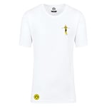 Borussia Dortmund Unisex BVB T-Shirt Süle Comic T-Shirt [Amazon Exclusive Collection] White