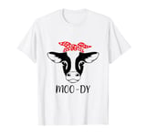 Cow Just A Little Moo-dy Funny Cow Lover T-Shirt