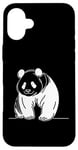 Coque pour iPhone 16 Plus Panda géant ours ligne art mammifère art zoologiste