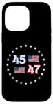 Coque pour iPhone 14 Pro Max 45 47 Trump 2024, Trump President 45 47, 45 47 Chemise pour homme