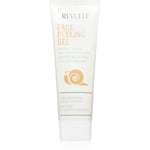 Revuele Face Peeling Gel Snail Filtrate Mild enzymatisk skrub med lysende effekt 80 ml