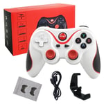 Plug and Play T3 USB 2.4G Langaton BT Joystick -peliohjain matkapuhelimeen Android/IOS/PS3/PC/Switch-peliohjainohjaimet