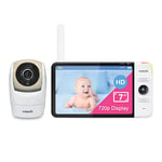 VTech VM919HD Baby Monitor with Camera, 360° Pan and Tilt,Video Baby Monitor with 7" 720p HD Display, 110° Wide-Angle View, HD Night Vision, 1000 ft Long Range, up to 7-hr Video Streaming Battery