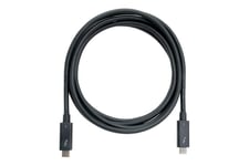 QNAP CAB-TBT4-2M - USB typ C-kabel - 24 pin USB-C till 24 pin USB-C - 2 m
