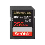 SanDisk Extreme PRO 256GB 200MB/s UHS-I V30 SDXC Memory Card