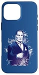 iPhone 16 Pro Max Art Portrait of the State Founder of Turkey M.K.Atatürk Case