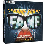 Game For Fame! The Hilarious Board Party Games - Easy to Play Fun Family Game for Kids, Teens, and Adults - Card Game for Party, Birthday, Family Game Night, Christmas, Travel, Camping etc.