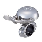 Cateye OH-2300A Hibiki Aluminum Bell: Polished Silver