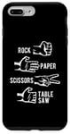 iPhone 7 Plus/8 Plus Rock Paper Scissors Table Saw Game Gamers Paper Gaming Case