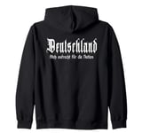 “Stand tall for the nation”, Patriot, Germany Zip Hoodie