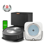 Roomba® j7+ & Braava jet® m6 vitt/blå paket