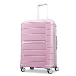 Samsonite Freeform Hardside Expandable with Double Spinner Wheels, Pink Rose, Carry-On 21-Inch, Freeform Hardside Expandable with Double Spinner Wheels